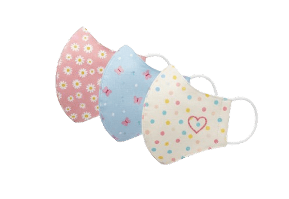 ماسک پارچه ‌ای دخترانه