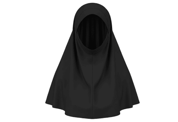 مقنعه و پوشیه زنانه